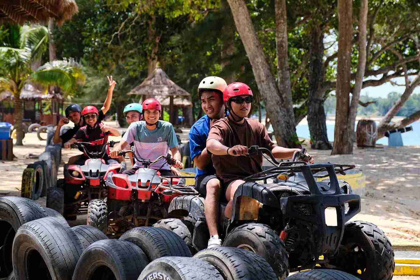 ATV Tide in Beach & Jubgle track